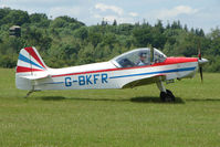 G-BKFR @ EGTB - Visitor to 2009 AeroExpo at Wycombe Air Park - by Terry Fletcher