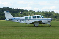 G-FOZZ @ EGTB - Visitor to 2009 AeroExpo at Wycombe Air Park - by Terry Fletcher