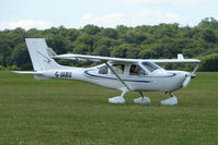 G-JABU @ EGTB - Visitor to 2009 AeroExpo at Wycombe Air Park - by Terry Fletcher
