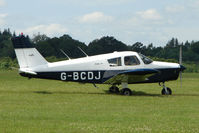 G-BCDJ @ EGTB - Visitor to 2009 AeroExpo at Wycombe Air Park - by Terry Fletcher