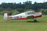 G-BKJS @ EGTB - Visitor to 2009 AeroExpo at Wycombe Air Park - by Terry Fletcher