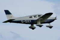 G-DIXY @ EGWC - visitor from Fowlmere at the Cosford Air Show - by Chris Hall