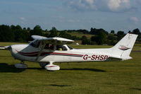 G-SHSP @ EGWC - visitor from Sleap at the Cosford Air Show - by Chris Hall