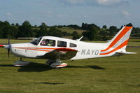 G-MAYO @ EGWC - visitor from Blackpool at the Cosford Air Show - by Chris Hall