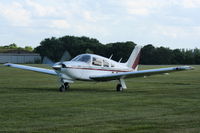 G-SHUG @ EGWC - visitor from Booker at the Cosford Air Show - by Chris Hall