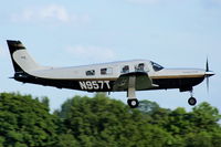 N957T @ EGWC - visitor at the Cosford Air Show - by Chris Hall