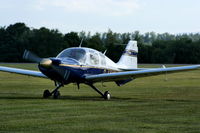 G-AXNS @ EGWC - visitor from Gamston at the Cosford Air Show - by Chris Hall