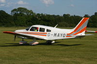 G-MAYO @ EGWC - visitor from Blackpool at the Cosford Air Show - by Chris Hall