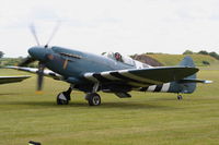 PM631 @ EGWC - Battle of Britain Memorial Flight at the Cosford Air Show - by Chris Hall