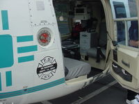 N206AZ - Medical area and In Memory Insignia - by Helicopterfriend
