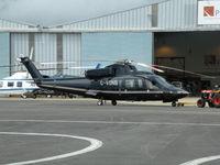 G-VONB @ EGLK - ABOUT TO BE BACKED INTO THE PREMIAIR HANGER - by BIKE PILOT