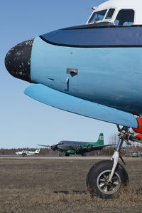 C-FBAM @ CYHY - Buffalo Airways DC4 - by Yakfreak - VAP