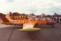 572 @ EGVA - CM-170R Magister of GI.312 at the Tiger Meet of the 1991 Intnl Air Tatto at RAF Fairford. - by Peter Nicholson