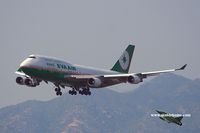 B-16405 @ VHHH - EVA Air - by Michel Teiten ( www.mablehome.com )