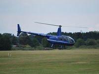 G-JORD @ EGLM - Robinson R44 II at White Waltham - by moxy