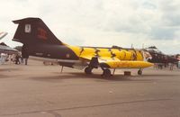 MM6764 @ EGVA - F-104S-ASA Starfighter of 53 Stormo at the Tiger Meet of the 1991 Intnl Air Tattoo at RAF Fairford. - by Peter Nicholson