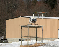 N7765A @ 7B9 - Elevated pad training at Northeast Helicopters, Ellington, CT - by Dave G