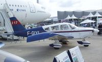 F-GIYL @ LFPB - Piper PA-28-180 Cherokee at the Aerosalon 2009, Paris - by Ingo Warnecke