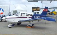 F-GIYL @ LFPB - Piper PA-28-180 Cherokee at the Aerosalon 2009, Paris - by Ingo Warnecke