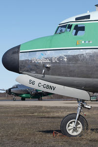 C-GBNV @ CYHY - Buffalo Airways DC4 - by Dietmar Schreiber - VAP