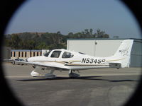 N534SR @ POC - Parked at Howard Aviation - by Helicopterfriend