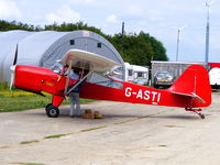 G-ASTI @ EGTN - at Enstone Airfield - by Chris Hall