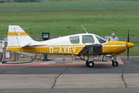 G-AXEV @ EGBJ - Beagle B121 at Staverton - by Terry Fletcher