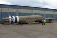 KP208 @ EGSX - C47B restoration project at North Weald on 2009 Air Britain Fly-in Day 1 - by Terry Fletcher