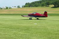 N31JL @ 2D7 - Departing 28 at the Beach City, Ohio Father's Day fly-in. - by Bob Simmermon