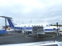 G-BGRE @ EGTB - Super King Air at Aero Expo 2009 - by Simon Palmer