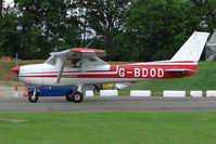 G-BDOD @ EGSX - Cessna 150M at North Weald on 2009 Air Britain Fly-in Day 1 - by Terry Fletcher