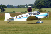 G-AWFW @ EGNW - Jodel D117 at Wickenby on 2009 Wings and Wheel Show - by Terry Fletcher