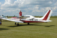 G-ATZS @ EGNW - Wassmer WA41 at Wickenby on 2009 Wings and Wheel Show - by Terry Fletcher