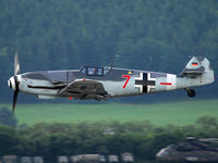 D-FWME @ LOXZ - Me 109 at Airpower09 - by P. Radosta - www.austrianwings.info