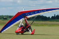 G-CFDY @ EGNW - Microlight at Wickenby on 2009 Wings and Wheel Show - by Terry Fletcher