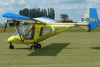 G-OMAL @ EGNW - Thruster Microlight at Wickenby on 2009 Wings and Wheel Show - by Terry Fletcher