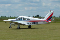 G-FBWH @ EGNW - Piper at Wickenby on 2009 Wings and Wheel Show - by Terry Fletcher