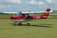 G-AWGK @ EGNW - Cessna F150H at Wickenby on 2009 Wings and Wheel Show - by Terry Fletcher