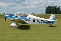 G-BJOT @ EGNW - Jodel D117 at Wickenby on 2009 Wings and Wheel Show - by Terry Fletcher