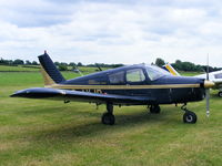 G-AYJR @ EGBT - Turweston Flying School - by Chris Hall