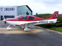 N164CS @ EGBT - at Cirrus UK, who are based at Turweston - by Chris Hall