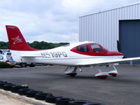 N519PG @ EGBT - at Cirrus UK, who are based at Turweston - by Chris Hall