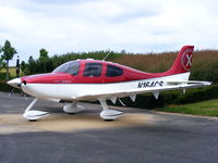 N164CS @ EGBT - at Cirrus UK, who are based at Turweston - by Chris Hall