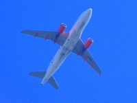 G-EZIV @ EGNR - Easyjet A319 overflying the factory where its wings were built - by Chris Hall