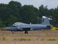 G-SOAF @ EHVK - BAC 167 Strikemaster Mk82A G-SOAF Team Viper painted as Oman Air Force 425 - by Alex Smit