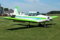 N4635V @ 2D7 - Departing Beach City, Ohio Father's Day fly-in. - by Bob Simmermon