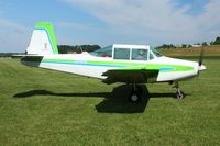 N4635V @ 2D7 - Departing Beach City, Ohio Father's Day fly-in. - by Bob Simmermon