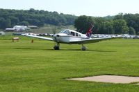 N32761 @ 2D7 - Arriving at the Father's Day fly-in; Beach City, Ohio. - by Bob Simmermon