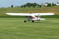N88588 @ 2D7 - Departing 28 at the Beach City, Ohio Father's Day fly-in. - by Bob Simmermon