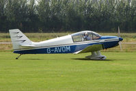 G-AVOM @ EGBS - CEA DR221 at Shobdon on the Day of the 2009 LAA Regional Strut Fly-in - by Terry Fletcher